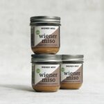 Glutenfreie Würzig vollwertige 12 Monate gereifte Wiener Miso Paste limitiert im 200g Glas mit Sojabohnen aus Oesterreich