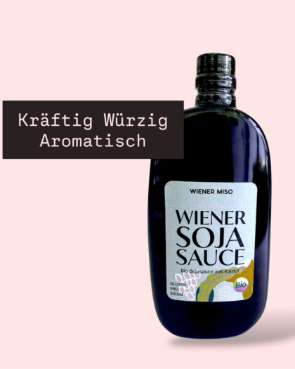BIO WIENER SOJASAUCE mit Kamut Pharaonenkorn - GLUTENFREI