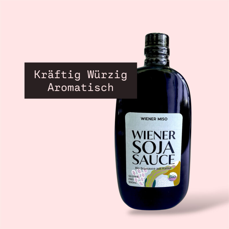 BIO WIENER SOJASAUCE mit Kamut Pharaonenkorn - GLUTENFREI